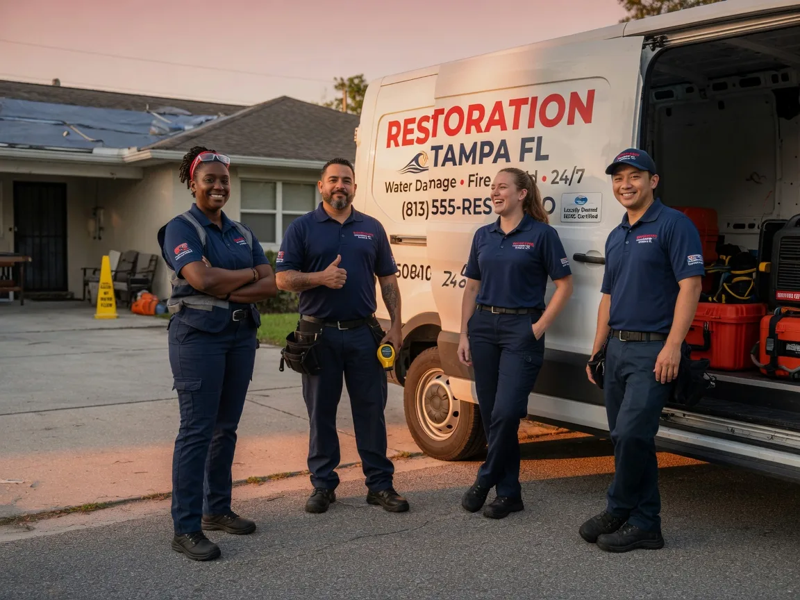 Water Damage Restoration company in Hubertus, WI