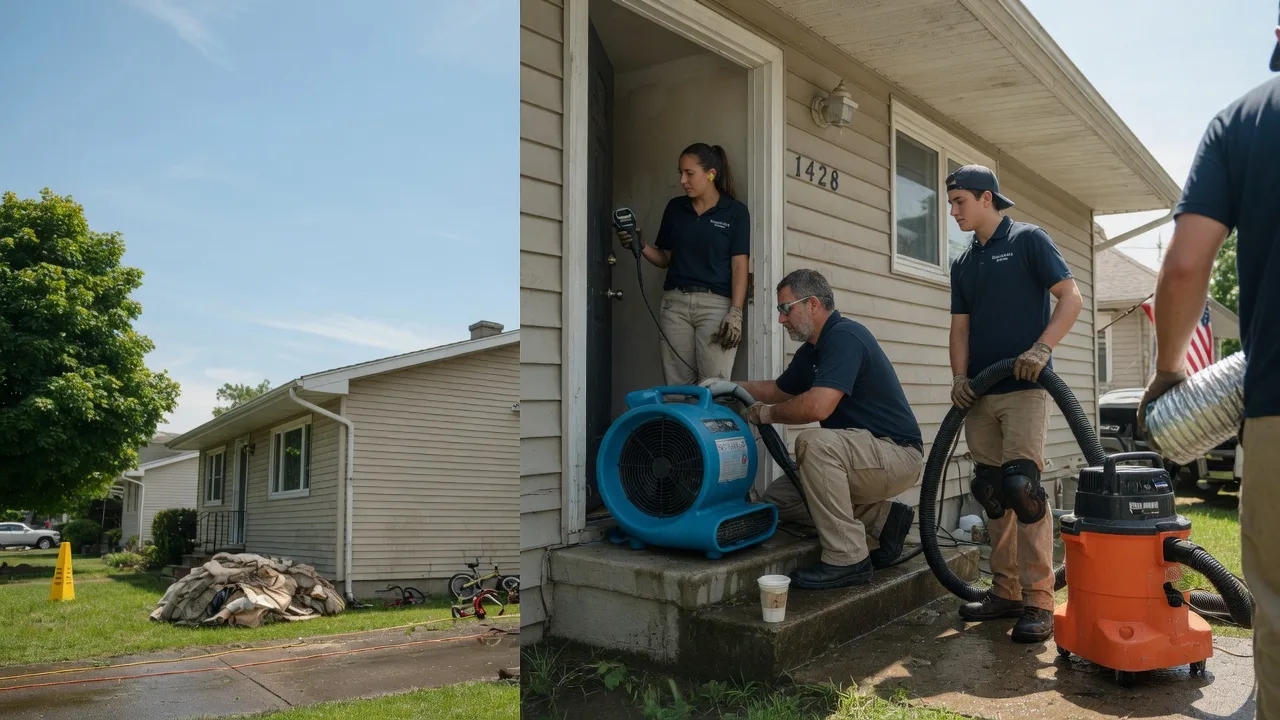 Water Damage Restoration in Hubertus, WI near me